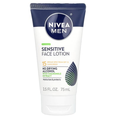 Men Sensitive Face Lotion SPF 15