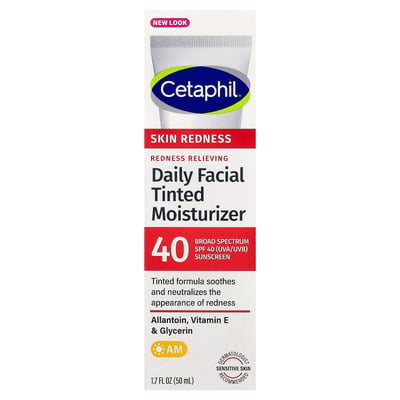 Cetaphil - Redness Relieving Daily Facial Tinted Moisturizer SPF 40