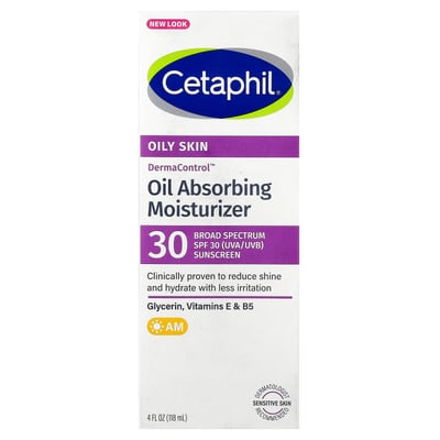 Cetaphil - Derma Control™ Oil Absorbing Moisturizer For Oily Skin SPF 30