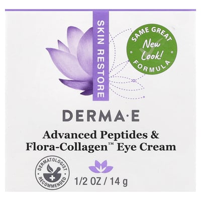 derma e - Advanced Peptides & Flora-Collagen™ Eye Cream 1