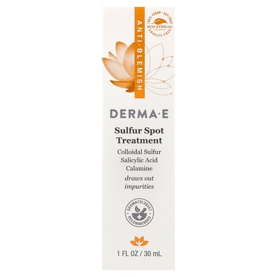 derma e - Sulfur Spot Treatment