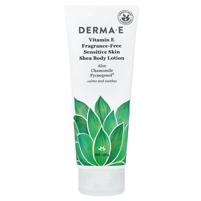 Vitamin E Shea Body Lotion Sensitive Skin Fragrance-Free