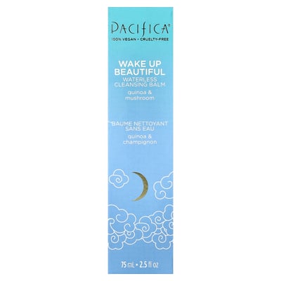 Pacifica - Wake Up Beautiful Waterless Cleansing Balm Quinoa & Mushroom
