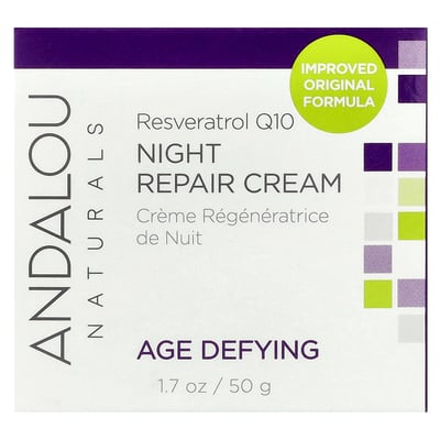 Age Defying Resveratrol Q10 Night Repair Cream