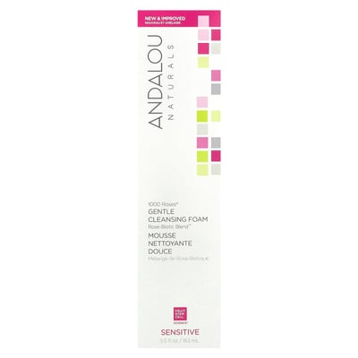 Andalou Naturals - 1000 Roses Gentle Cleansing Foam Sensitive