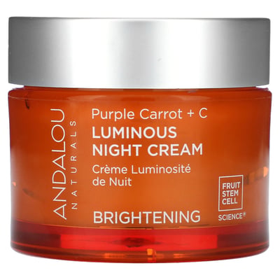 Andalou Naturals - Brightening Purple Carrot + C Luminous Night Cream