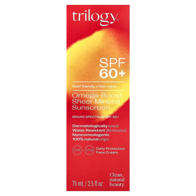 Trilogy - Omega-Boost Sheer Mineral Sunscreen SPF 60+