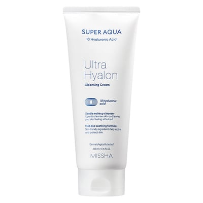 MISSHA - Super Aqua Ultra Hyalron Cleansing Cream