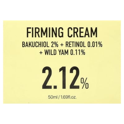 Bakuchiol Retinol Wild Yam 2.12 Firming Cream