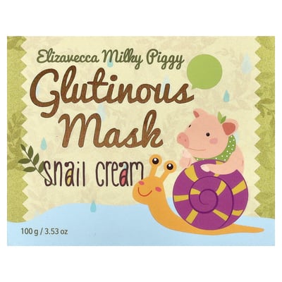 ELIZAVECCA - Glutinous Mask Snail Cream