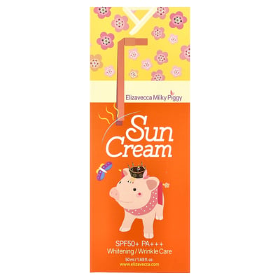 ELIZAVECCA - Milky Piggy Sun Cream SPF 50+ PA+++ 1.69 fl. (50 ml)