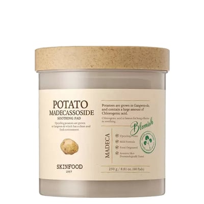 SKINFOOD - Potato Madecassoside Soothing Pad