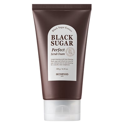 SKINFOOD - Black Sugar Perfect Scrub Foam
