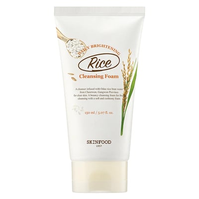 SKINFOOD - Rice Daily Brightening Cleansing Foam