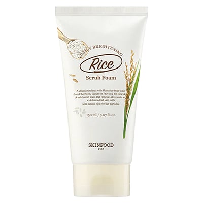Rice Daily Brightening Scrub Foam