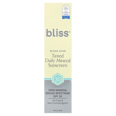 Bliss - Block Star Tinted Daily Mineral Sunscreen SPF 30