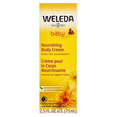 Baby Nourishing Body Cream Calendula Extracts