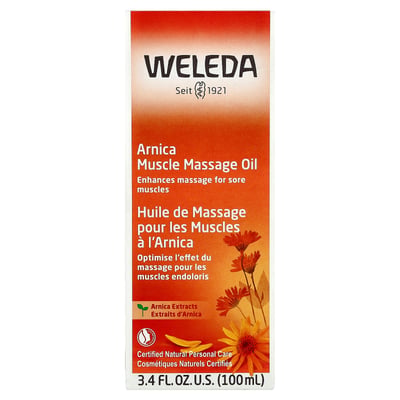 Arnica Muscle Massage Oil