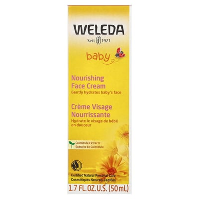 Baby Nourishing Face Cream Calendula Extracts