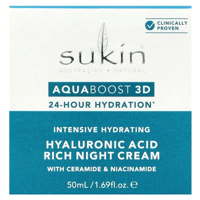 AquaBoost 3D Hyaluronic Acid Rich Night Cream
