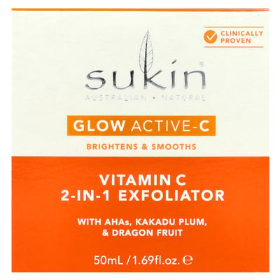 Glow Active-C Vitamin C 2-In-1 Exfoliator