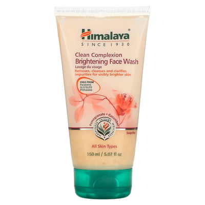 Clean Complexion Brightening Face Wash All Skin Types Pomegranate Cucumber