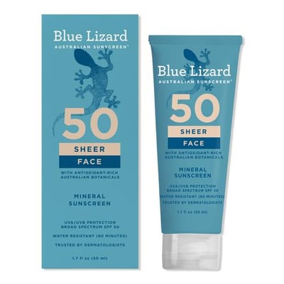 Sheer Face Mineral Sunscreen SPF 50