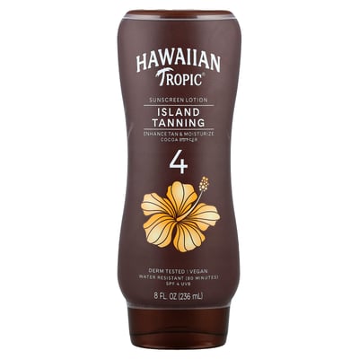 Island Tanning Sunscreen Lotion Cocoa Butter SPF 4