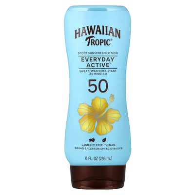 Everyday Active™ Sport Sunscreen Lotion SPF 50 Light Tropical