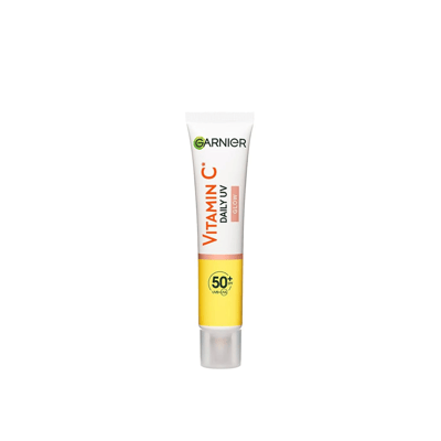 Skin Active Vitamin C Daily UV Brightening Fluid Glow SPF50+