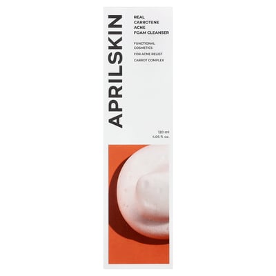 APRIL SKIN - Real Carrotene Acne Foam Cleanser