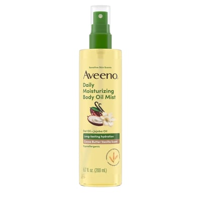 Daily Moisturizing Body Oil Mist Cocoa Butter Vanilla Scent