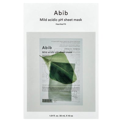Abib - Mild Acidic pH Beauty Sheet Mask