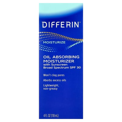 Oil Absorbing Moisturizer with Sunscreen SPF 30