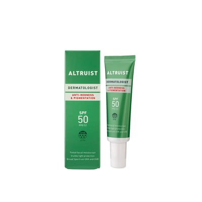 Anti-Redness & Pigmentation SPF50 Tinted Facial Moisturizer