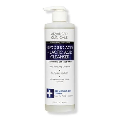 Glycolic Acid + Lactic Acid Cleanser