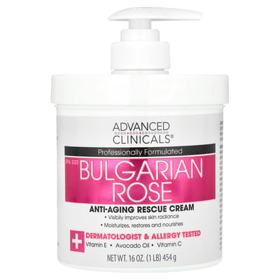 Anti-Aging Rescue Cream Bulgarian Rose