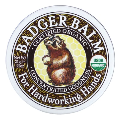 Organic Badger Balm for Hardworking Hands