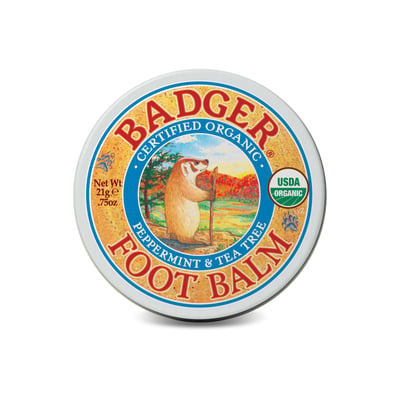 Organic Foot Balm Peppermint & Tea Tree