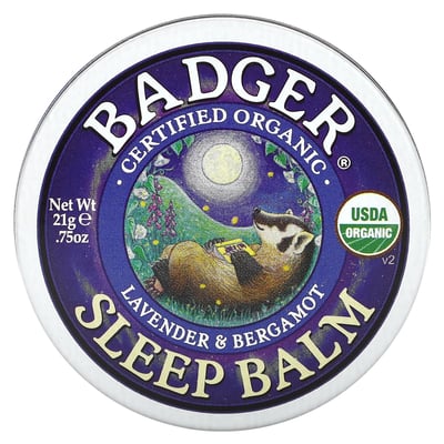 Organic Sleep Balm Lavender & Bergamot
