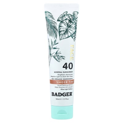 Face Mineral Sunscreen SPF 40 Sheer Tint