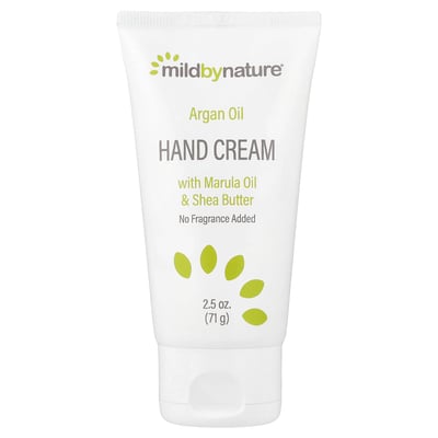 Argan Oil Hand Cream with Marula Oil & Coconut Oil plus Shea Butter Soothing and Unscented