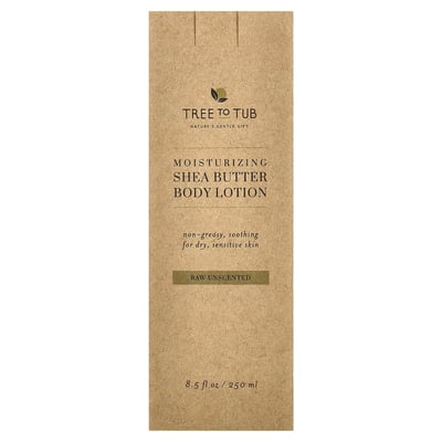 Shea Butter Moisturizing Body Lotion For Dry Sensitive Skin Raw Unscented