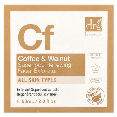 Coffee & Walnut Superfood Renewing Facial Exfoliator