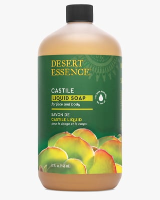 Castile Liquid Soap For Face and Body