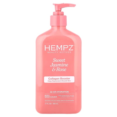 Body Moisturizer Collagen Booster Sweet Jasmine & Rose