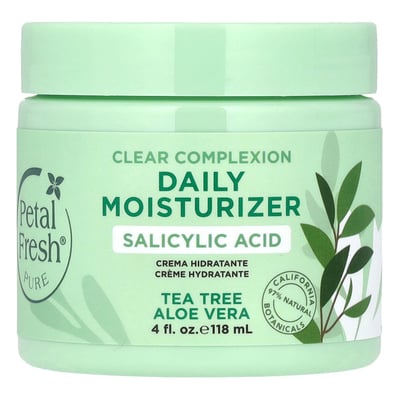 Pure Clear Complexion Daily Moisturizer Tea Tree Aloe Vera