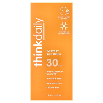Thinkdaily Everyday Sun Serum SPF 30 Fragrance Free