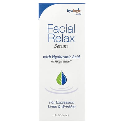 Facial Relax Serum with Hyaluronic Acid & Argireline® Fragrance Free