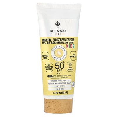 Kids Mineral Sunscreen Cream SPF 50+ PA++++